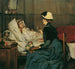La Visite au Lit de Malade - Ferry Beraton — weergave van het kunstwerk