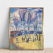 Reproductie van het schilderij De trambocht bij Skøyen - Edvard Munch