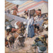 Reproductie van het schilderij La collecte de la manne - James Tissot