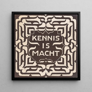 Carel Adolph Lion Cachet - Kennis is macht.webp