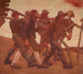 De dans van de dood van het nieuwe jaar - Albin Egger Lienz — weergave van het kunstwerk
