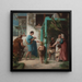 De aanvraag - Émile Lévy — ingelijst kunstwerk aan de muur