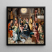 De afdaling van de Heilige Geest - De Meester van 1518 — ingelijst kunstwerk aan de muur