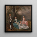 La famille Gravenor - Thomas Gainsborough — ingelijst kunstwerk aan de muur