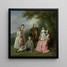 La famille Pybus - Nathaniel Dance Holland — ingelijst kunstwerk aan de muur