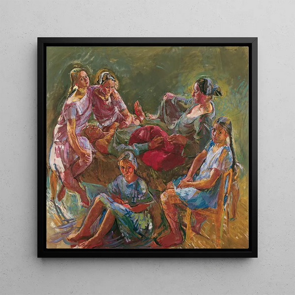 La famille de l'artiste - Anton Kolig