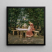 The artist's wife in the tree - Gerhard Munthe — framed artwork on a wall