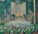 van het keukenraam met uitzicht op de tuin Marquayrol - Henri Martin — weergave van het kunstwerk