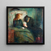 La fille malade - Edvard Munch — ingelijst kunstwerk aan de muur