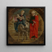 The Flight into Egypt - Cosm Tura — framed artwork on a wall