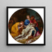 De smart van Christus - Louis Licherie — ingelijst kunstwerk aan de muur