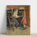 Reproductie van het schilderij De pianoles (Marthe en Nono) - Henri Lebasque
