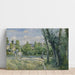 Reproduction of the painting La lumière du soleil sur la route, Pontoise - Camille Pissarro