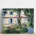 Reproductie van het schilderij La maison à Rueil - Edouard Manet
