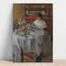 Reproductie van het schilderij De oestereter - James Ensor