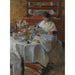 Reproductie van het schilderij De oestereter - James Ensor