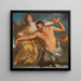 De dood van Nessus door Hercules - Italiaanse school — ingelijst kunstwerk aan de muur