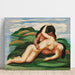 Reproductie van het schilderij La naufragée - Moïse Kisling