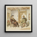 The painting Hans Baldung Grien portrait of Margrave Christoph of Baden - Moritz von Schwind — framed artwork on a wall