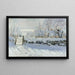 Reproductie van het schilderij De ekster - Claude Monet