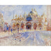 Reproductie van het schilderij La place Saint Marc, Venetië - Pierre-Auguste Renoir