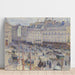 Reproductie van het schilderij La place du Havre, Parijs - Camille Pissarro