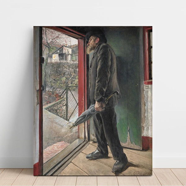 La pluie a-t-elle cessé ? - Laurits Andersen Ring | Reproduction Tableau Décoration murale affiche copie