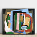 Reproductie van het schilderij De roze deur - Georges Valmier
