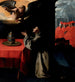 La prière de Saint Bonaventure sur la sélection du nouveau pape - Francisco de Zurbarán — artwork view