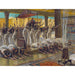 Reproduction of the painting The Queen of Sheba visits Solomon - James Tissot