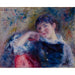 Reproductie van het schilderij De dromer - Pierre-Auguste Renoir