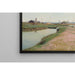 Reproduction of the painting The river and the port of Frederiksværk - Laurits Andersen Ring