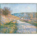 Reproductie van het schilderij De weg van Vétheuil - Claude Monet