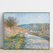 Reproductie van het schilderij De weg van Vétheuil - Claude Monet