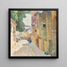 La rue Seipel à Mödling - Carl Moll — ingelijst kunstwerk aan de muur