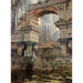 Reproductie van het schilderij De Romeinse ruïne in Schönbrunn - Carl Moll