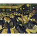 Reproduction of the painting The dance hall of Arles - Vincent van Gogh
