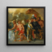 De scène van de aartshertogin Isabelle - Eugène Delacroix — ingelijst kunstwerk aan de muur