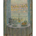 Reproductie van het schilderij De ronde tafel - Henri Le Sidaner