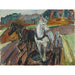 Reproductie van het schilderij Herfstvoerarbeid - Edvard Munch