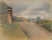 De weg - Ladislav Mednyánszky — weergave van het kunstwerk