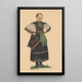 Dora Konpka by Oov - Ladislav Tresko — framed artwork on a wall