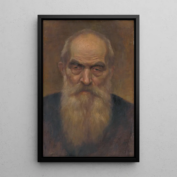 Ladislav Tresko - Head Study of an Old Man with a Beard.webp