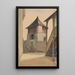 Bastion du château de Zvolen - Ladislav Tresko — ingelijst kunstwerk aan de muur
