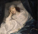 Lady Digby op haar sterfbed - Anthony van Dyck — weergave van het kunstwerk