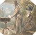 Lady Francis Scott en Lady Elliot - Paul Sandby — weergave van het kunstwerk