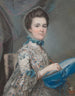 Zelfportret - Lady Mary Lowther — weergave van het kunstwerk