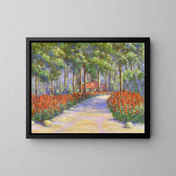 Sage - Lafayette F. Cargill — framed artwork on a wall