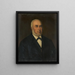 Portret van de oprichter Eduard Vetter - Lambert Sustris — ingelijst kunstwerk aan de muur
