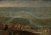 De koning Lodewijk XIV en zijn entourage tijdens het beleg van Schenkenschans 1672 - Lambert de Hondt II — weergave van het kunstwerk